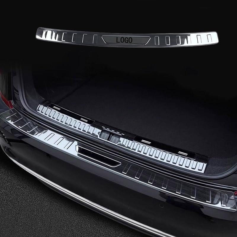 Rear Bumper Protectors for Toyota Camry 2026 2025 2024 Car Accessories Black Stainless Steel Rear Bumper Scuff Guard Cover