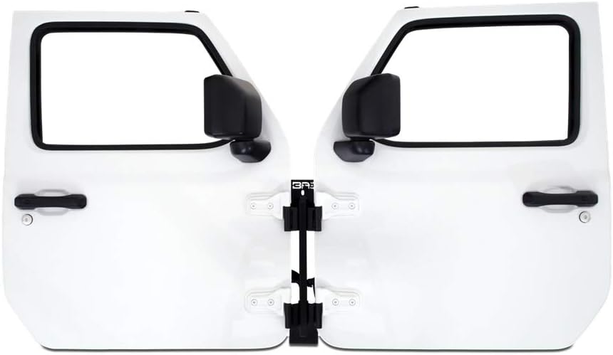 Body Armor 5145 1997-2021 Jeep Wrangler Door Storage Bar, Black