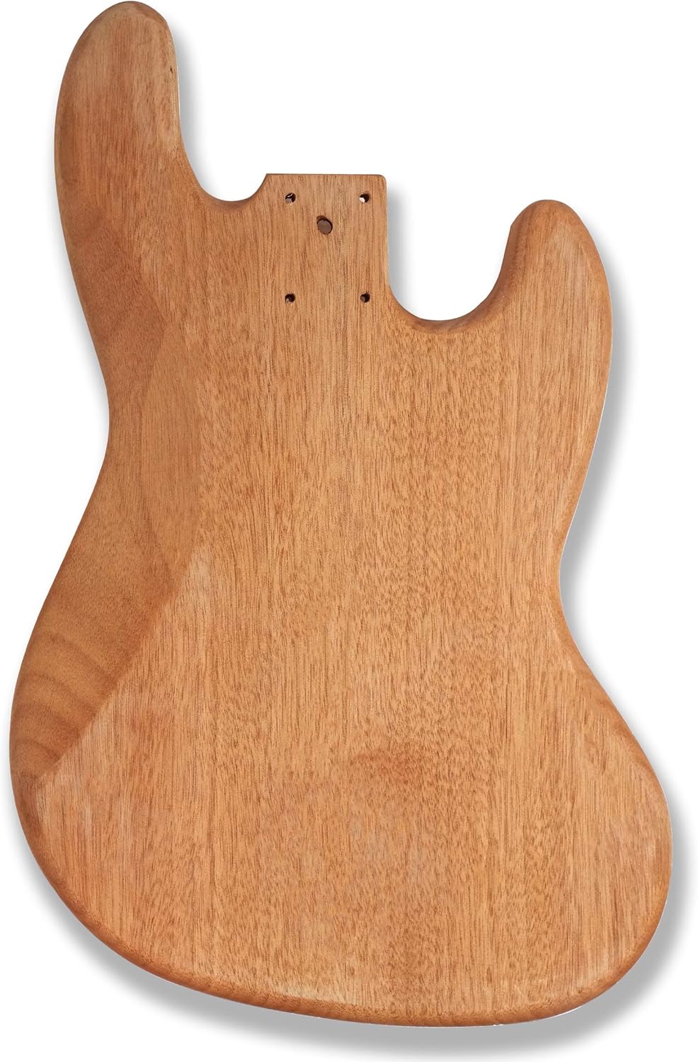 BexGears DIY Left-handed Bass Guitar Unfinished Electric Guitar Kit Okoume Body