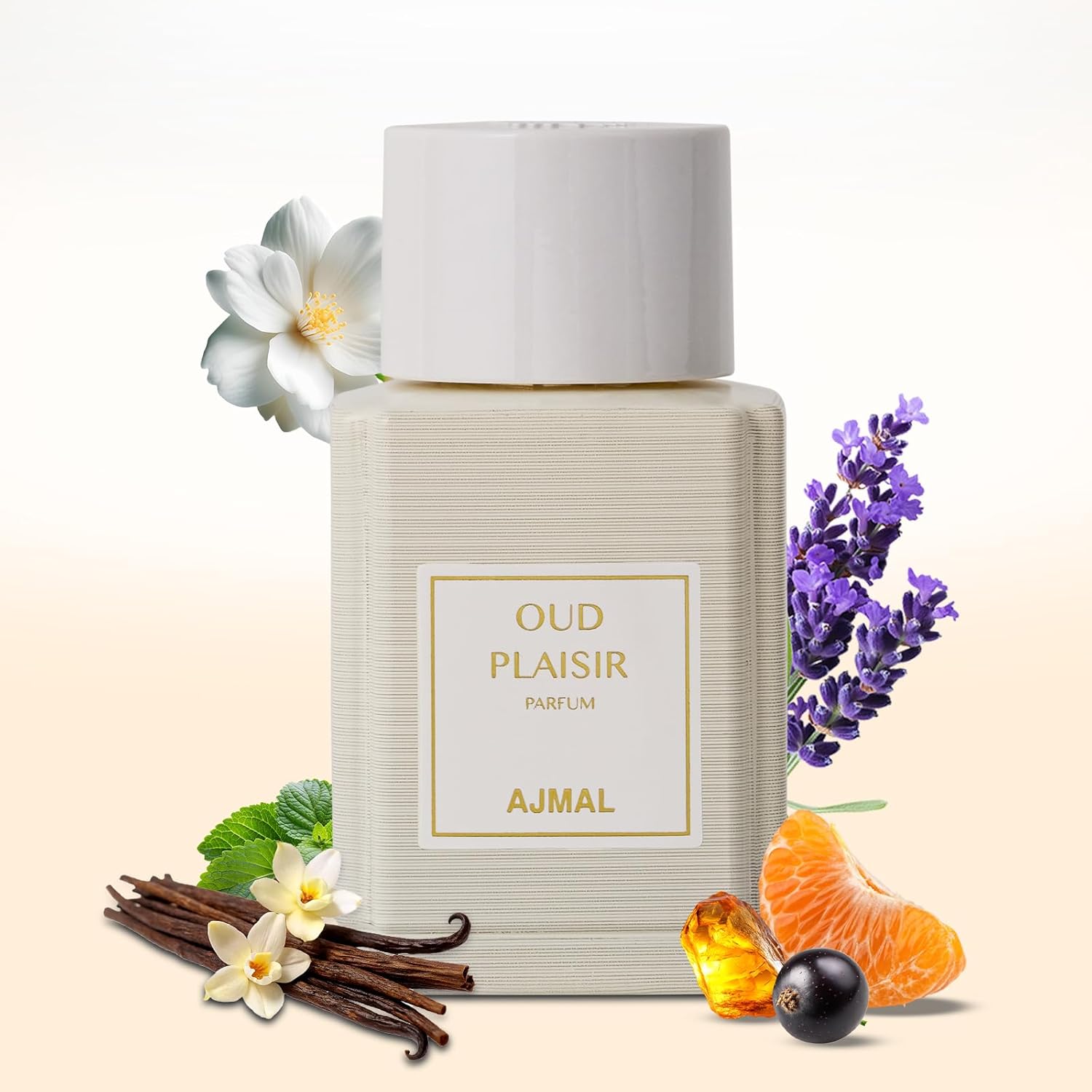 Ajmal Oud Plaisir Eau de Parfum – 3.4 fl oz / 100 ml | Luxury Premium Woody AmberPerfume for Women Perfume | Long Lasting French Fragrance | Made in France & Crafted in Dubai | Exclusive for USA