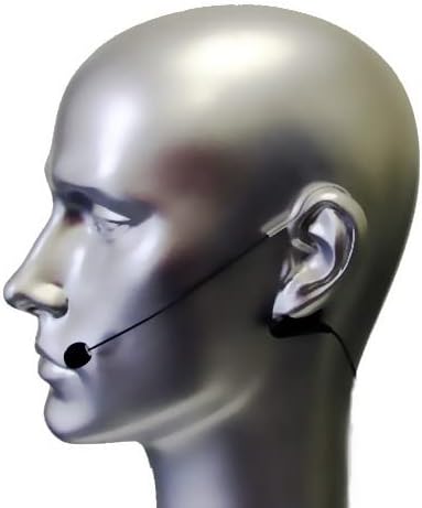 AVL630BSH4 Black Color Mini Headset Mic for Shure Wireless Microphone