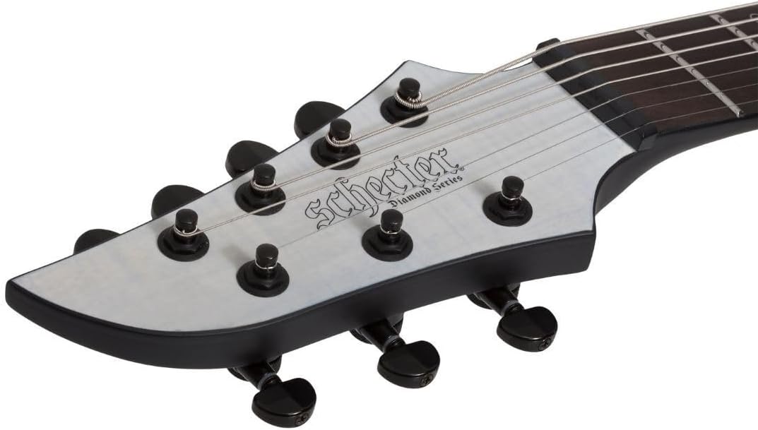 Schecter KM-7 MK-III Legacy 7-string Left-handed Electric Guitar -Transparent White