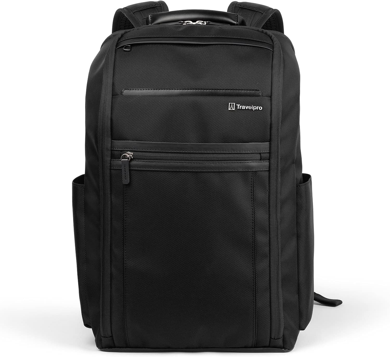 Travelpro Crew Executive Choice 3 Slim Backpack fits up to 15.6 Laptops and Tablets, Men and Women, Water-Resistant, Jet Black