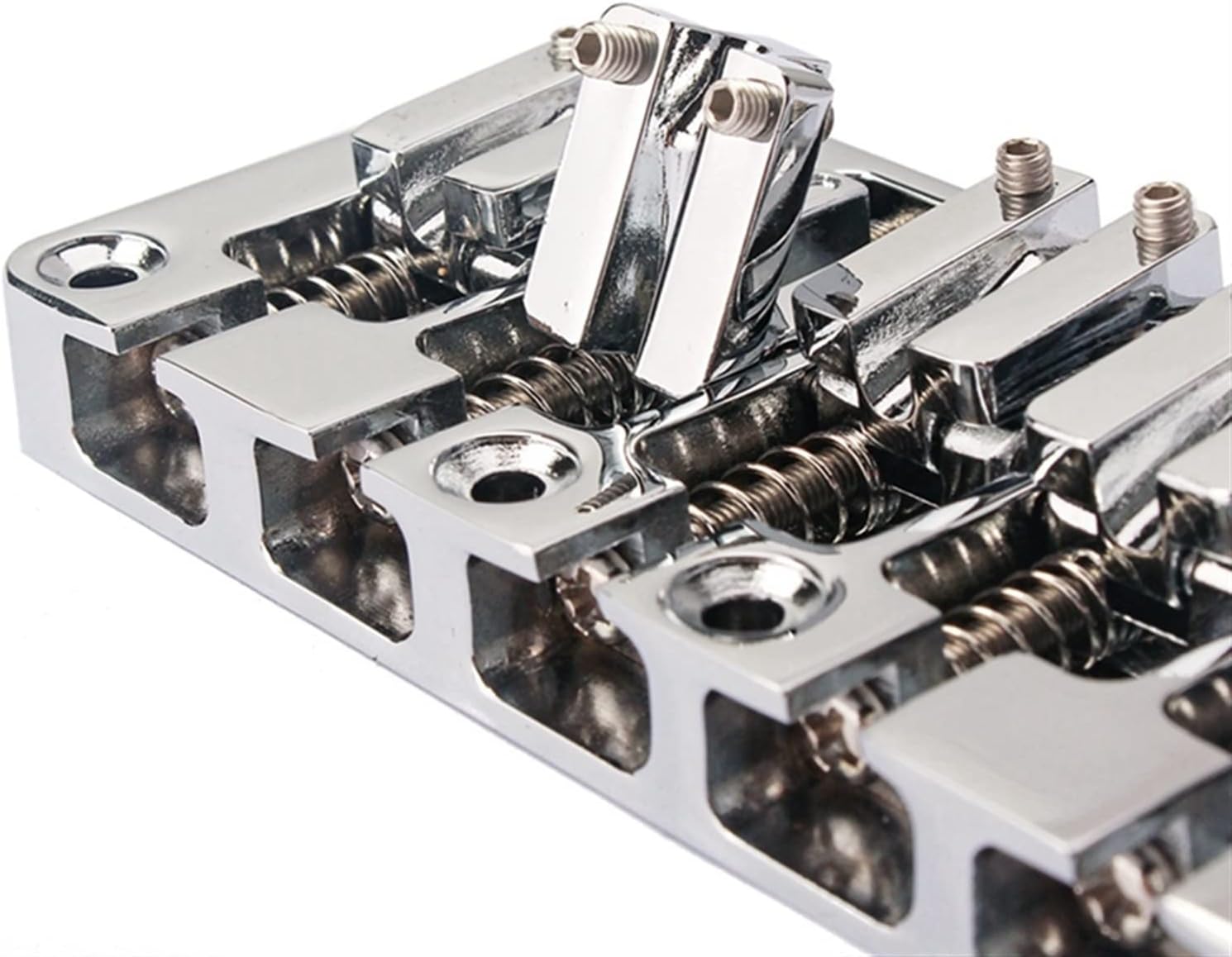 Humbucker Guitar Pickup 2Pcs Electric Guitar Humbucker Pickups Bridge Neck Set with Black Frame & 1 Set 5 Strings Bass Bridge Guitar Parts