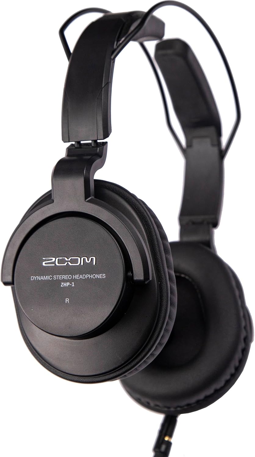 Zoom ZDM-1 Podcast Mic Bundle with Headphones, Windscreen, XLR, and Tabletop Stand with TheImagingWorld Accessory