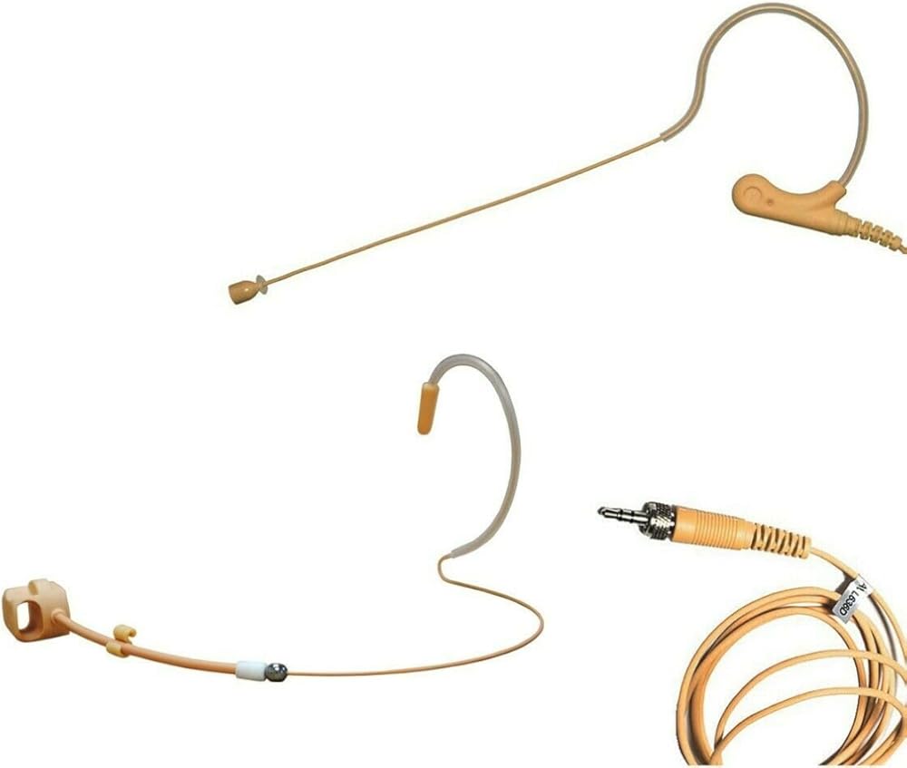 UVS70DR Earhook Headset Microphone with Bendable Boom (for Sennheiser with Frame)