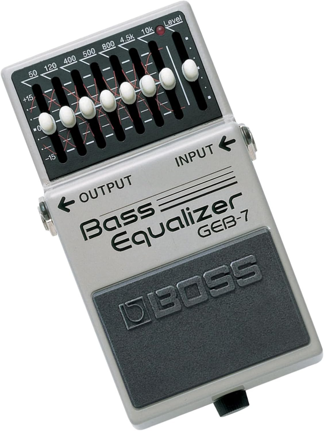 BOSS GEB-7 Seven-Band Graphic Bass Equalizer Guitar Pedal
