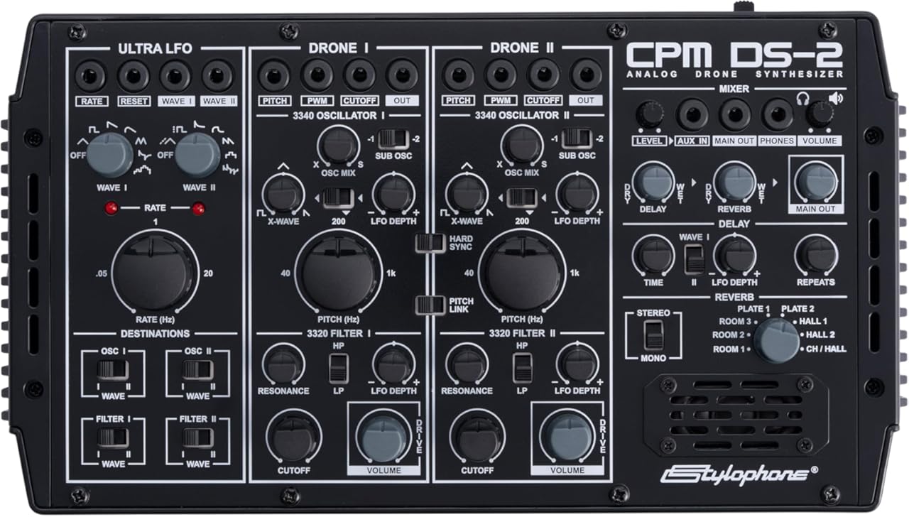 Stylophone CPM DS-2. Analog Drone Synthesizer.