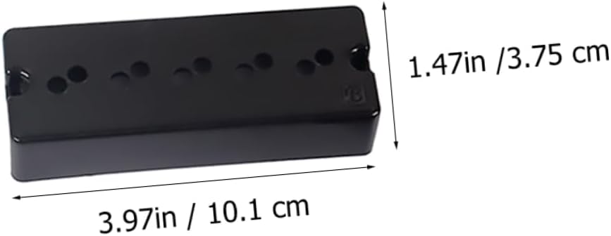 BESPORTBLE String Double Layer Humbucker Pickup Set for Bass Guitar High Output Easy Install for DIY Bass Lovers and Music Bands Standard Replacement Parts