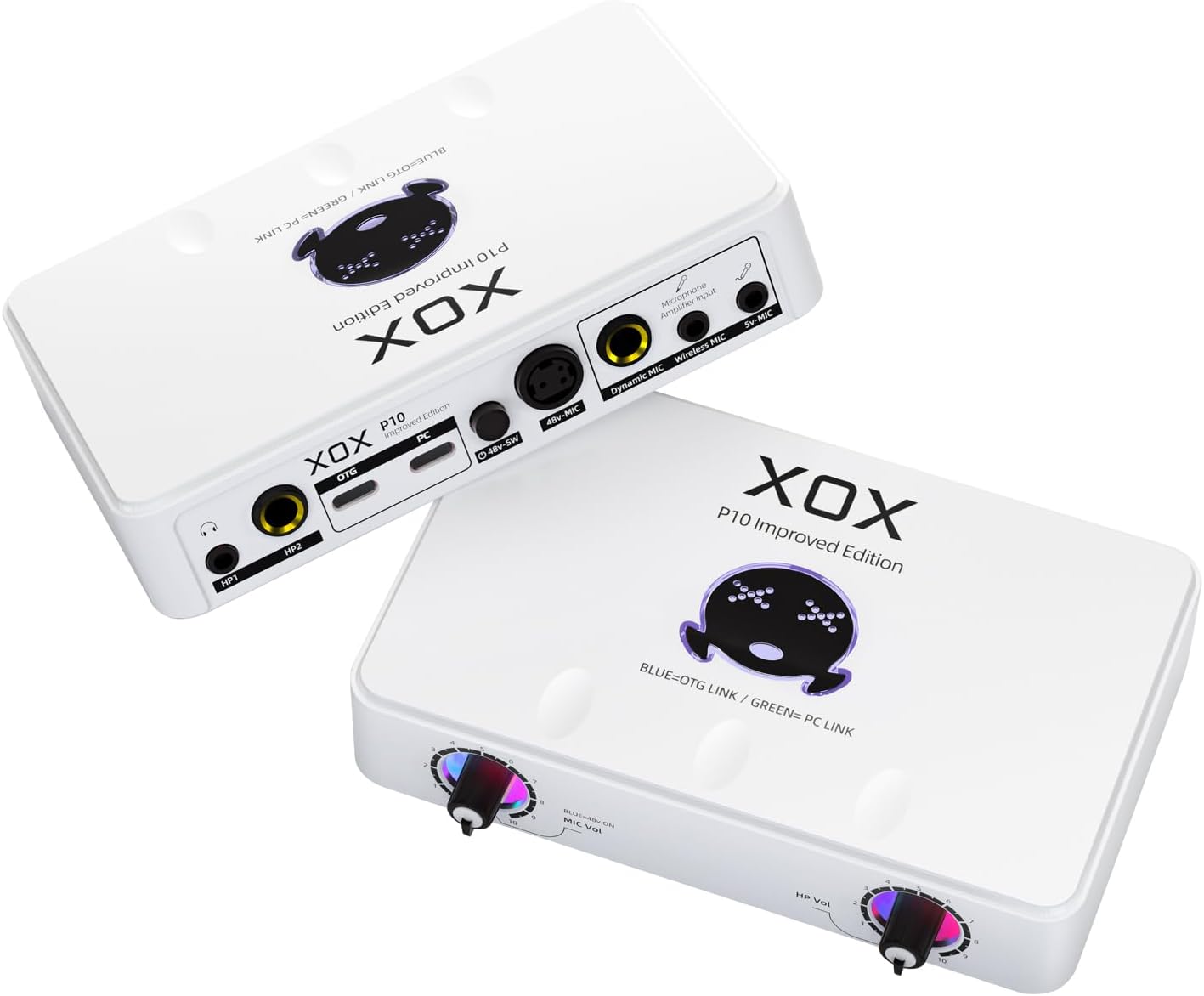 P10 USB Audio Interface for live Streaming, Recording and Podcasting Studio Quality Recording with Software pannel