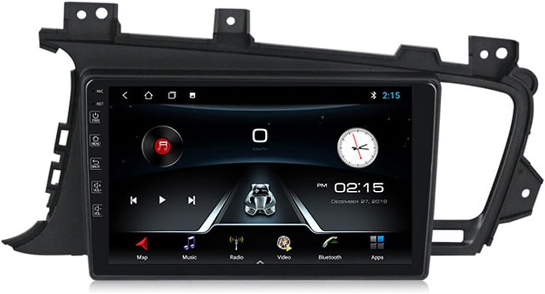 Double Din Car Stereo Bluetooth with Backup Camera, 9 Inch Touchscreen Car Radio for Kia Optima 3 2011-2014 Support WiFi/Navigation/Mirror Link/Steering Wheel Control/DAB+