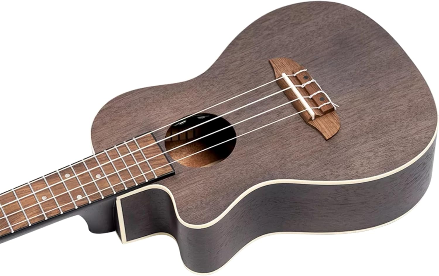 Earth Series Concert Left-Handed Acoustic/Electric Ukulele