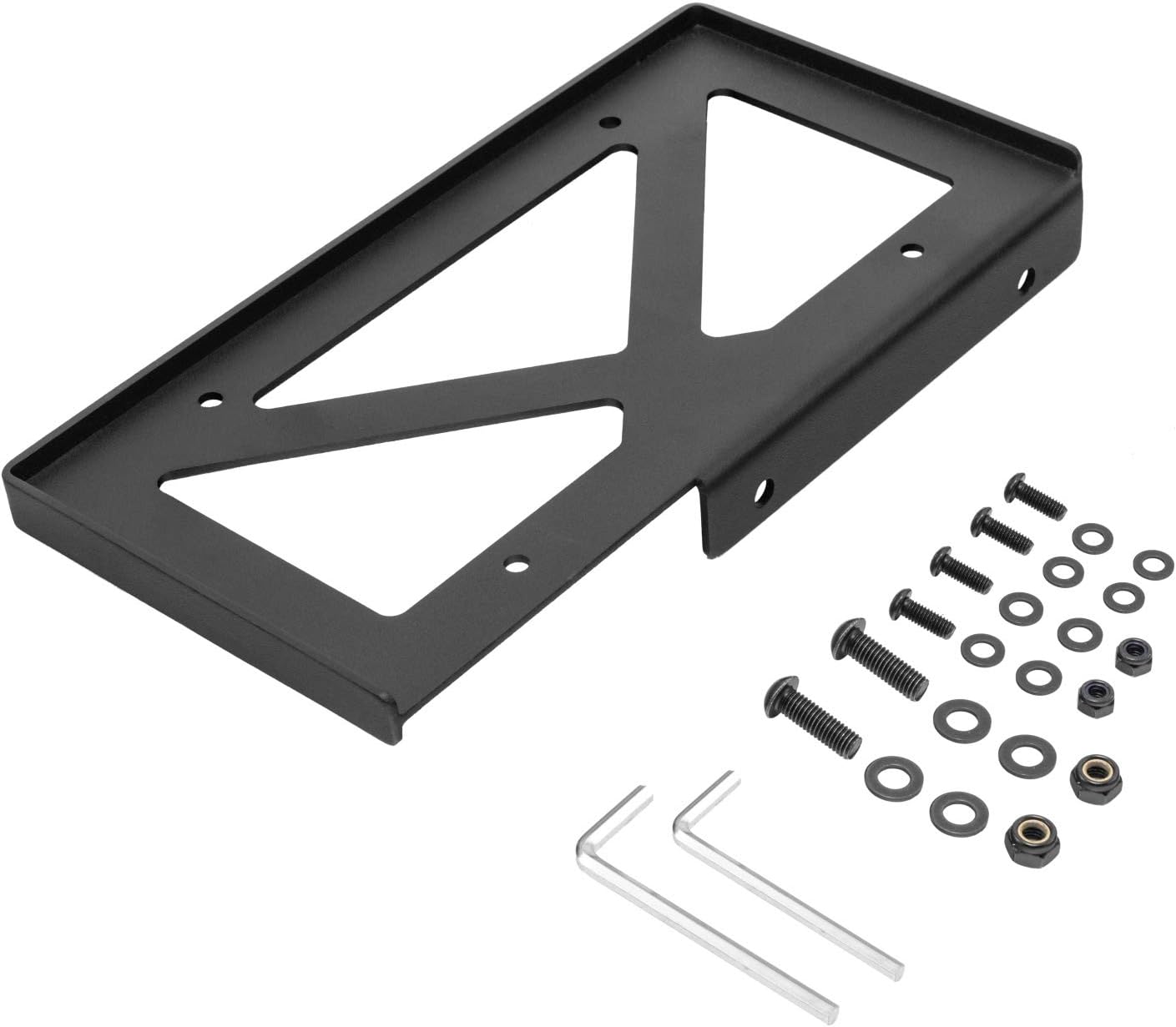 Rugged Ridge | License Plate Holder, Rear Bumper | 11238.15