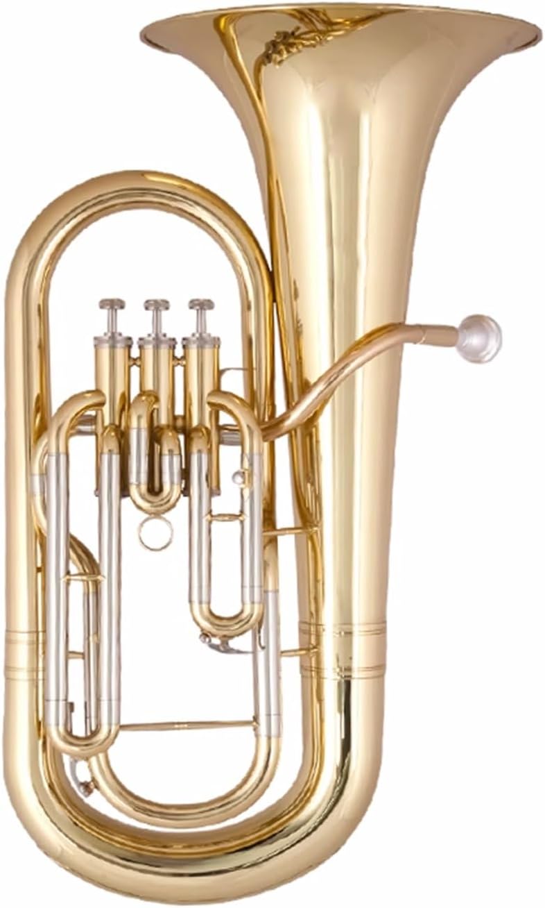 Euphonium A Large Speaker 260mm Tuba Instrument In B Flat Key Upright Keys Euphonium All-brass Instrument(3)