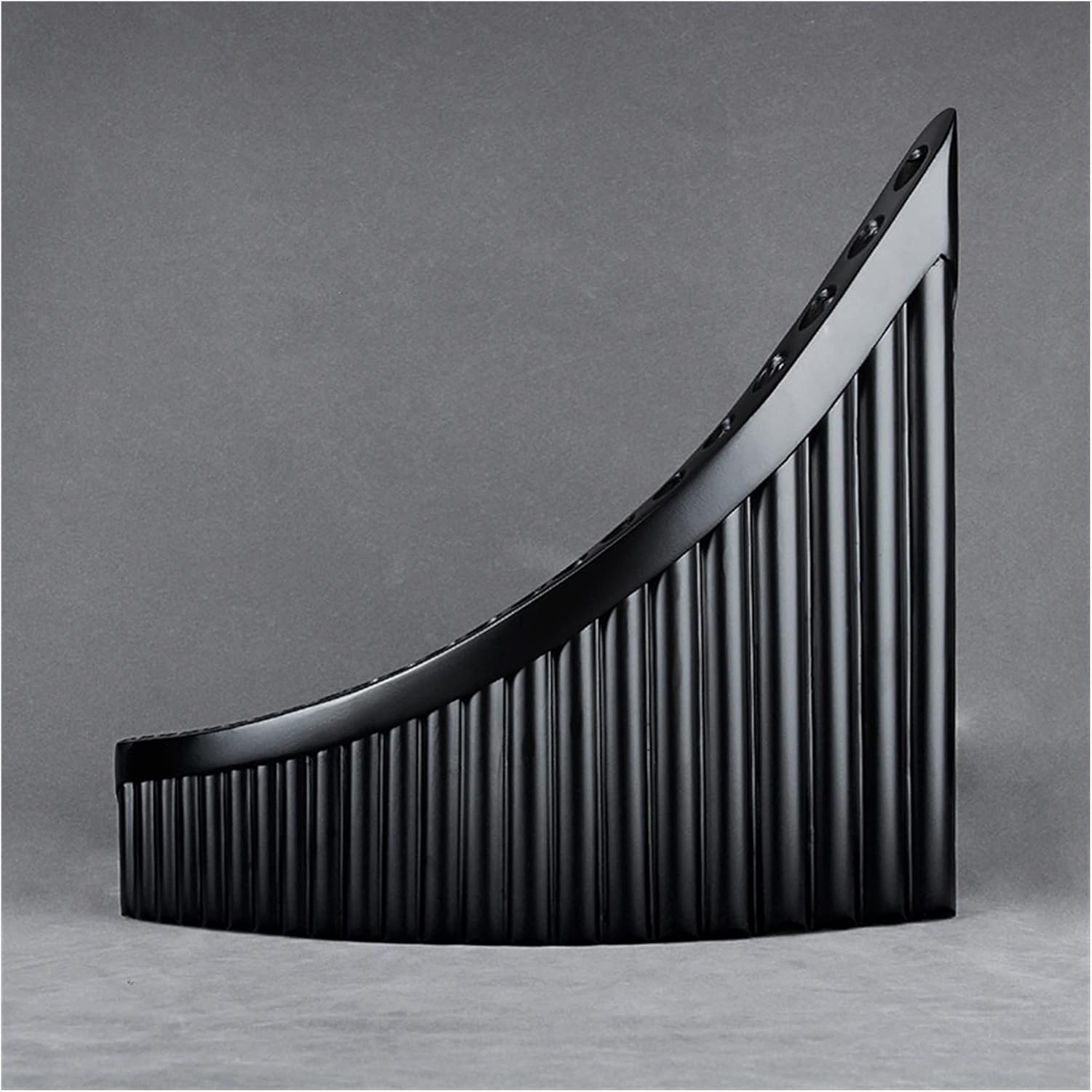22 Pipes Pan Flute C Key Black Pan Pipe Woodwind Musical Instrument Hand Made Flute