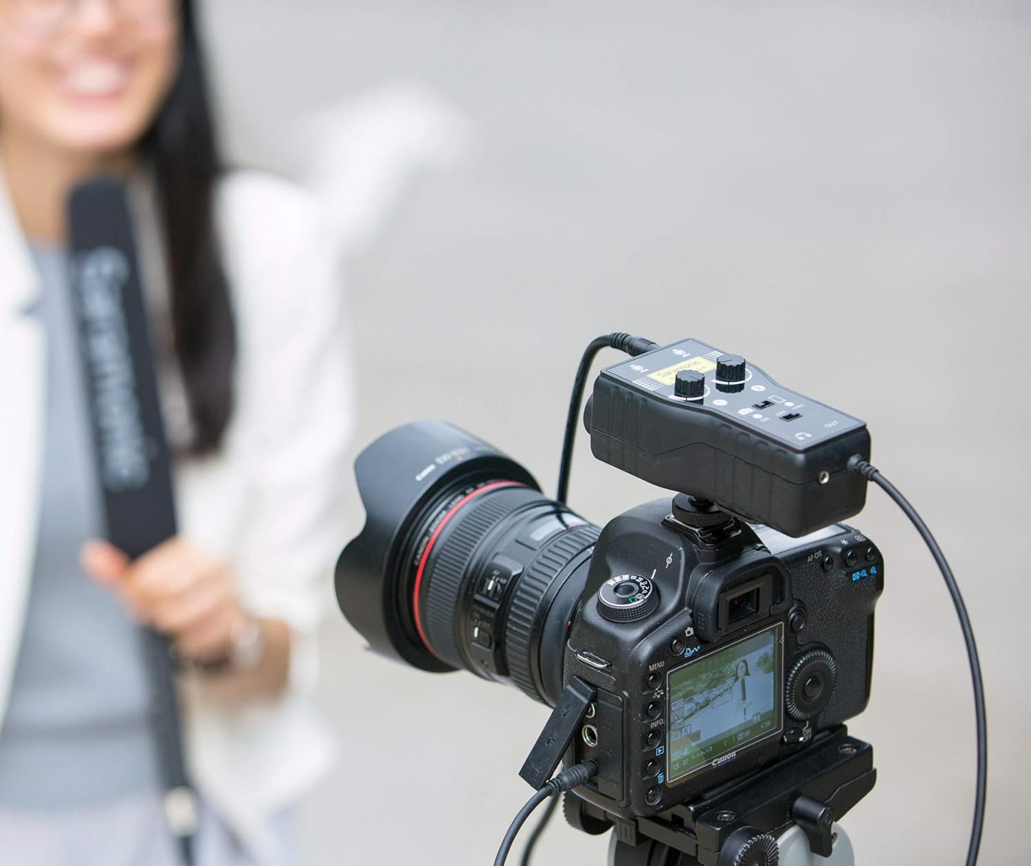 Saramonic 2-Ch Audio Interface w/XLR, 1/4