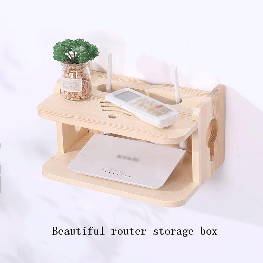 Floating Shelf Wall-Mounted TV Stand, Wall Mount Shelves, Floating Cable Box Shelf, Floating Wall Mount Shelf (Color : A)