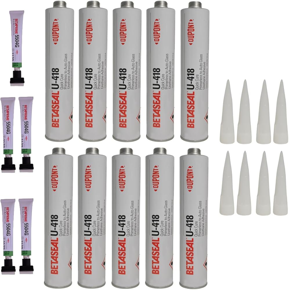 U-418 Dow Auto Glass Primerless Urethane//Adhesive with Single Application Primer (10)
