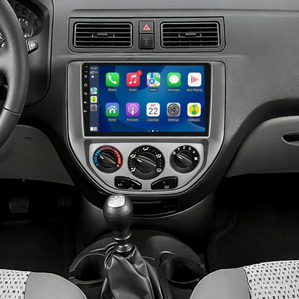 4+64G Double Din Car Stereo for Ford Focus 2005 2006 2007 Radio Upgrade, 9