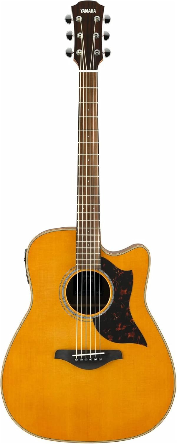 Yamaha A-Series A1M Acoustic-Electric Guitar, Vintage Natural