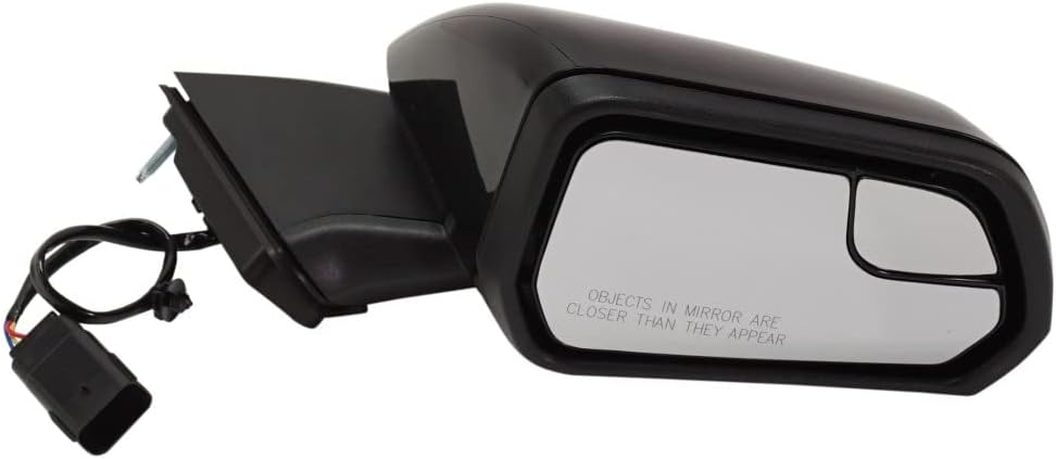 For Ford Mustang 2015 2016 2017 2018 Door Mirror Passenger Side | Power | w/Spotter Glass | Paint To Match | FO | Replacement For FO1321595 | 191275526217, FR3Z17682A