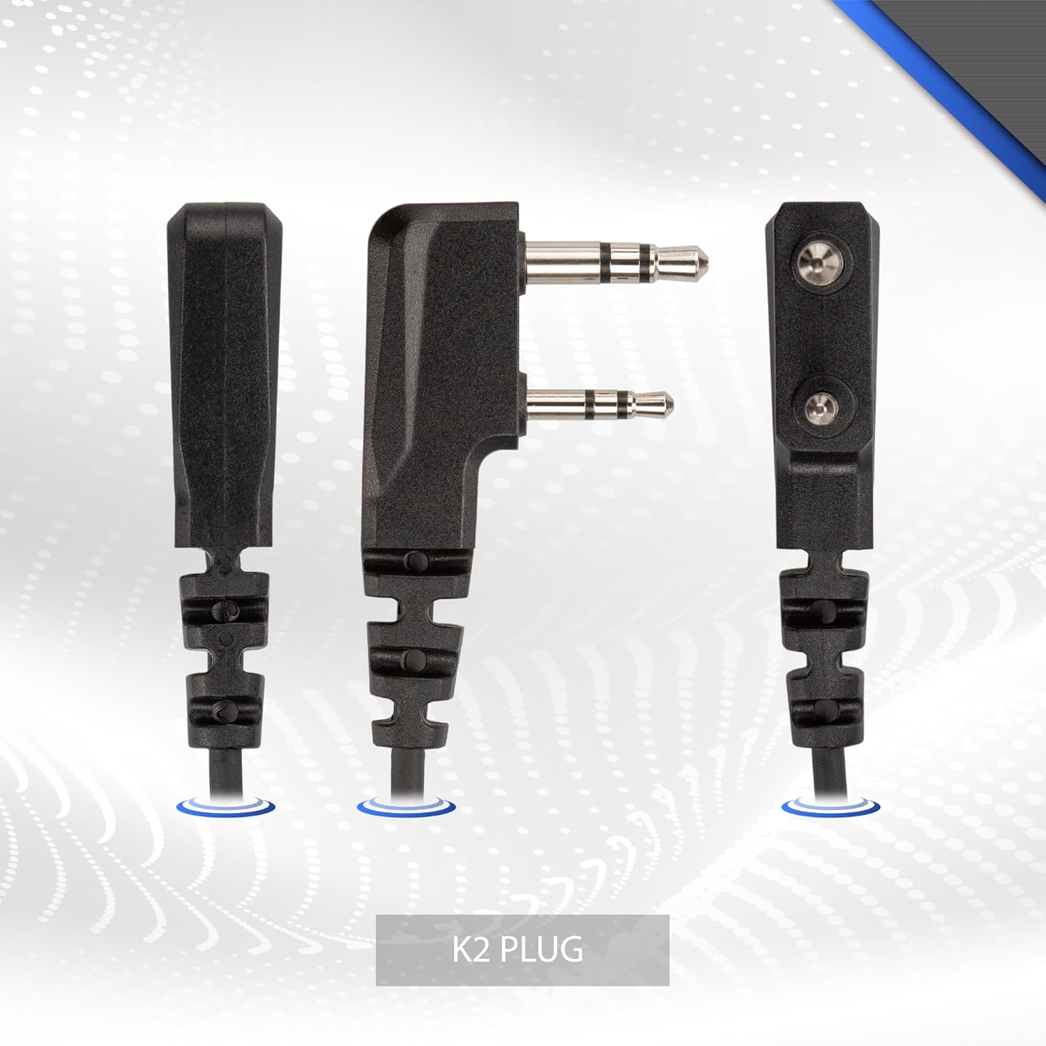 Arrowmax AHDH0042-BK-K2 PNR Noise Isolation Headphone Compatible with BaoFeng BTECH UV-5R UV-5RA UV-5RE UV-5R3 BF-F8HP UV-82HP Kenwood 2-PIN 2 Pin Radios NX-1200 NX-1300 NX-P1200 NX-P1300 NX-3220