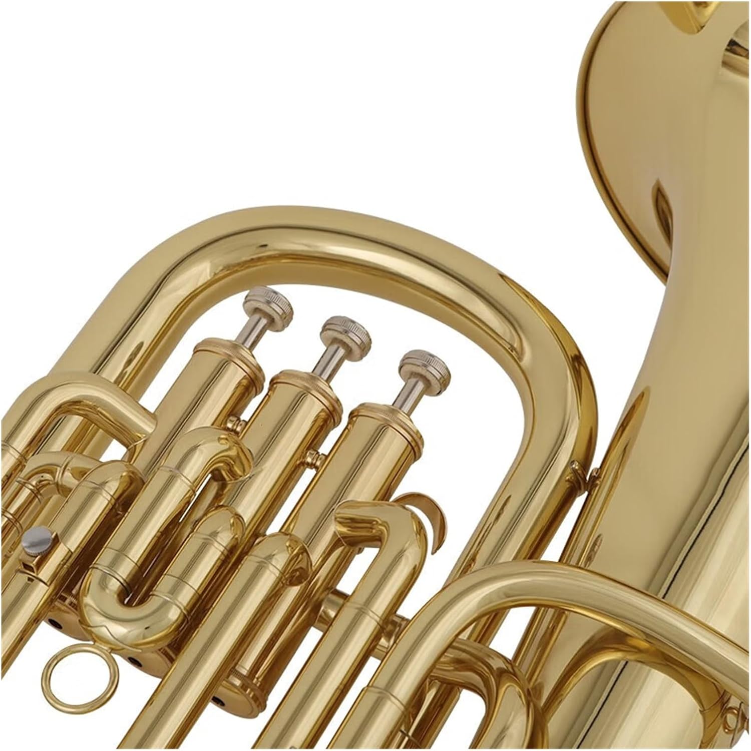 The Euphonium With Its Upright Keys And Bb Tuning Is A Suitable Instrument For Beginners To Perform Euphonium All-brass Instrument
