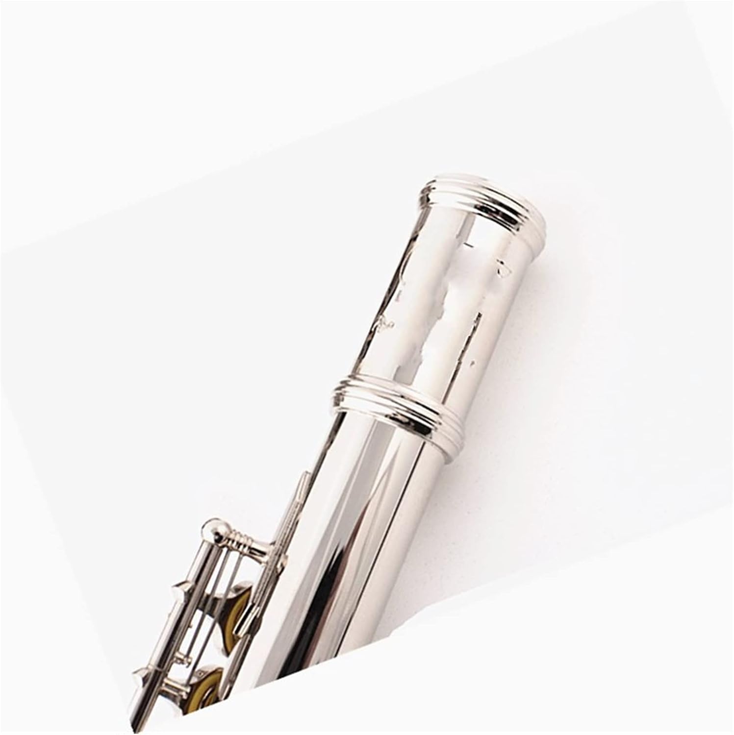 Flutes C Key 16 Hole Flute Musical Instrument Professional Travesera Woodwind Silver Flute White Copper