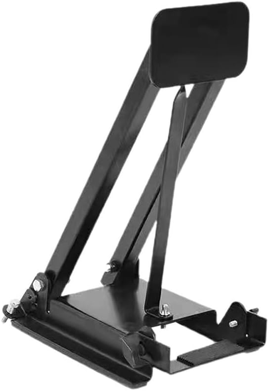 Evans RealFeel Folding Bass Pedal Practice Pad - Kick Drum Practice Pad - Fits Single and Double Pedals - Realistic Rebound