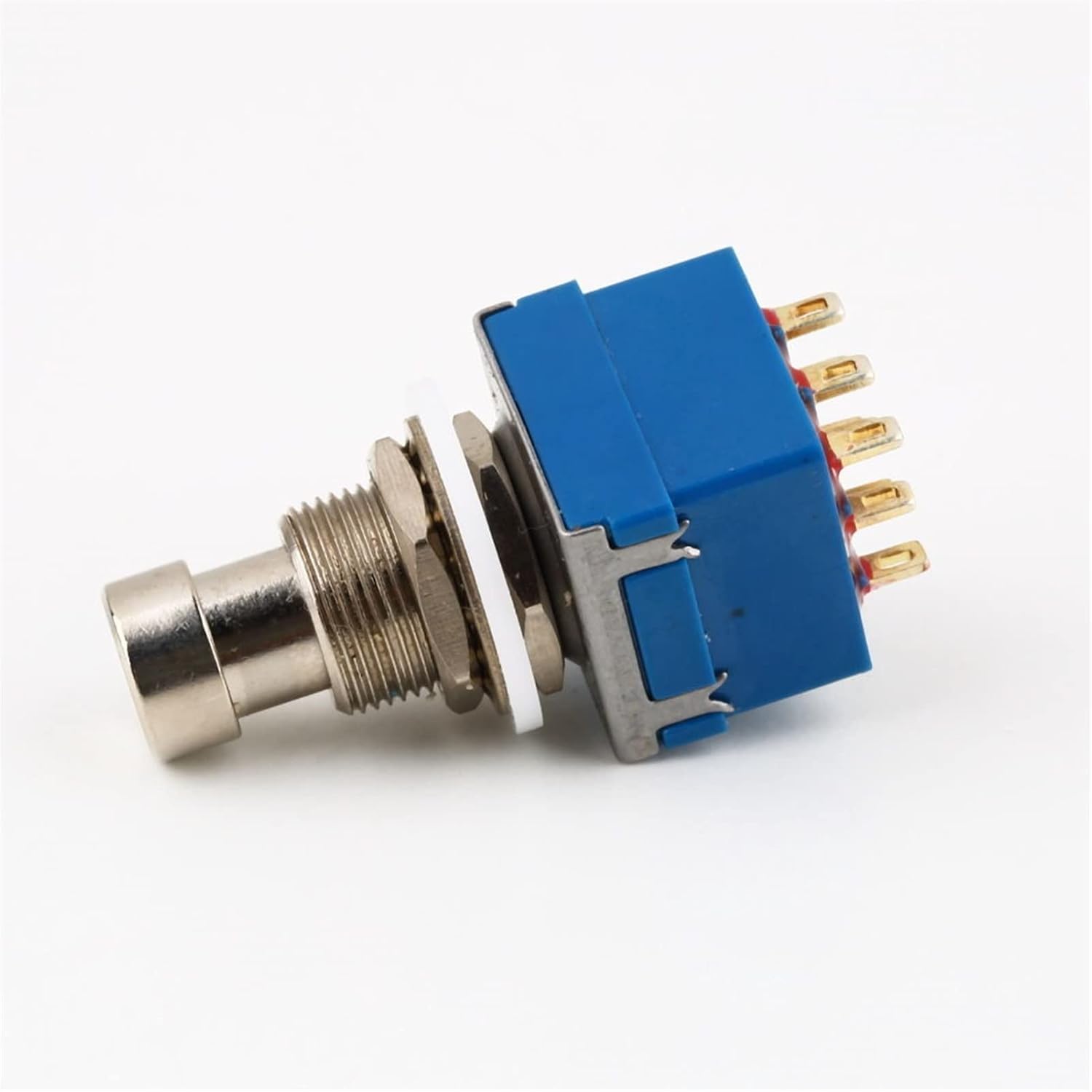 KESHUO 9-pin Electric Bass Guitar Effects Stomp Converter Blue Pack of 10 Guitar Kit Accessories