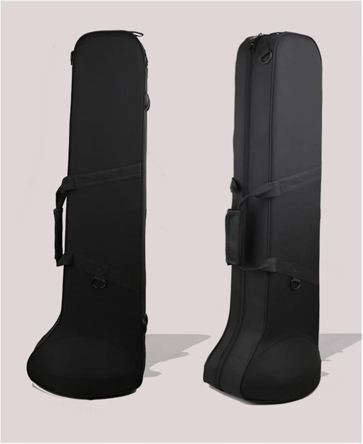 Adult Trombone Instrument Musical Instrument B/F Transposition Tenor Adult Beginner Professional Brass Trombone(White Copper)