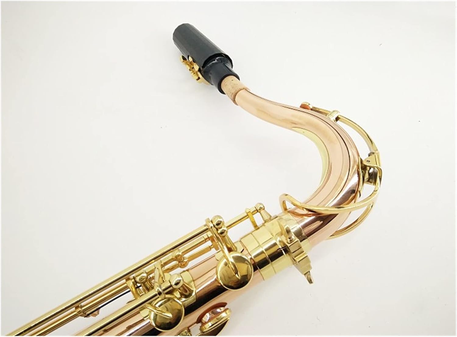 B-Flat Tenor Saxophone/Wind Instrument Phosphor Bronze Double-Key Saxophone Saxophone Straight
