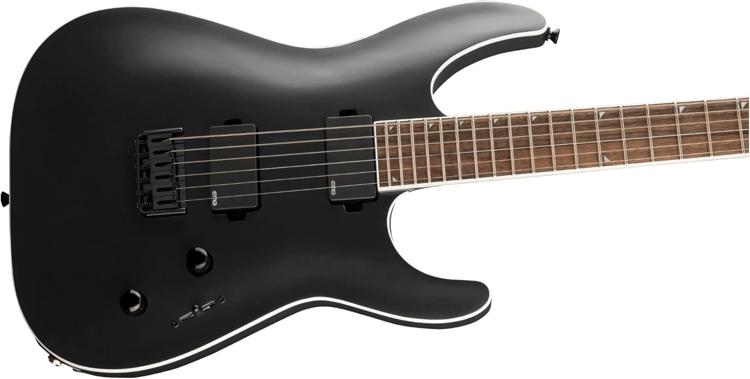 Jackson X Series Soloist SLA6 DX Baritone Electric Guitar - Satin Black