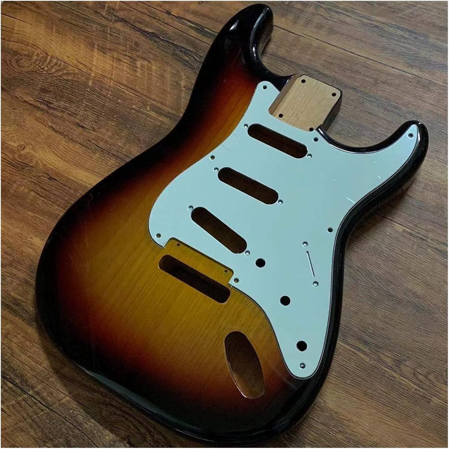 FLFL Guitar Semi-Finished Products Handmade DIY Guitar Barrel Electric Guitar Body Guitar Replacement Accessories Unfinished Guitar Kit