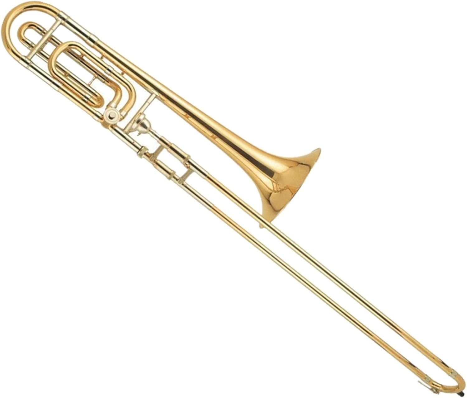 FLFL Student Trombone Tone Bb to F Key Mid Tone Tone Sliding Trombone