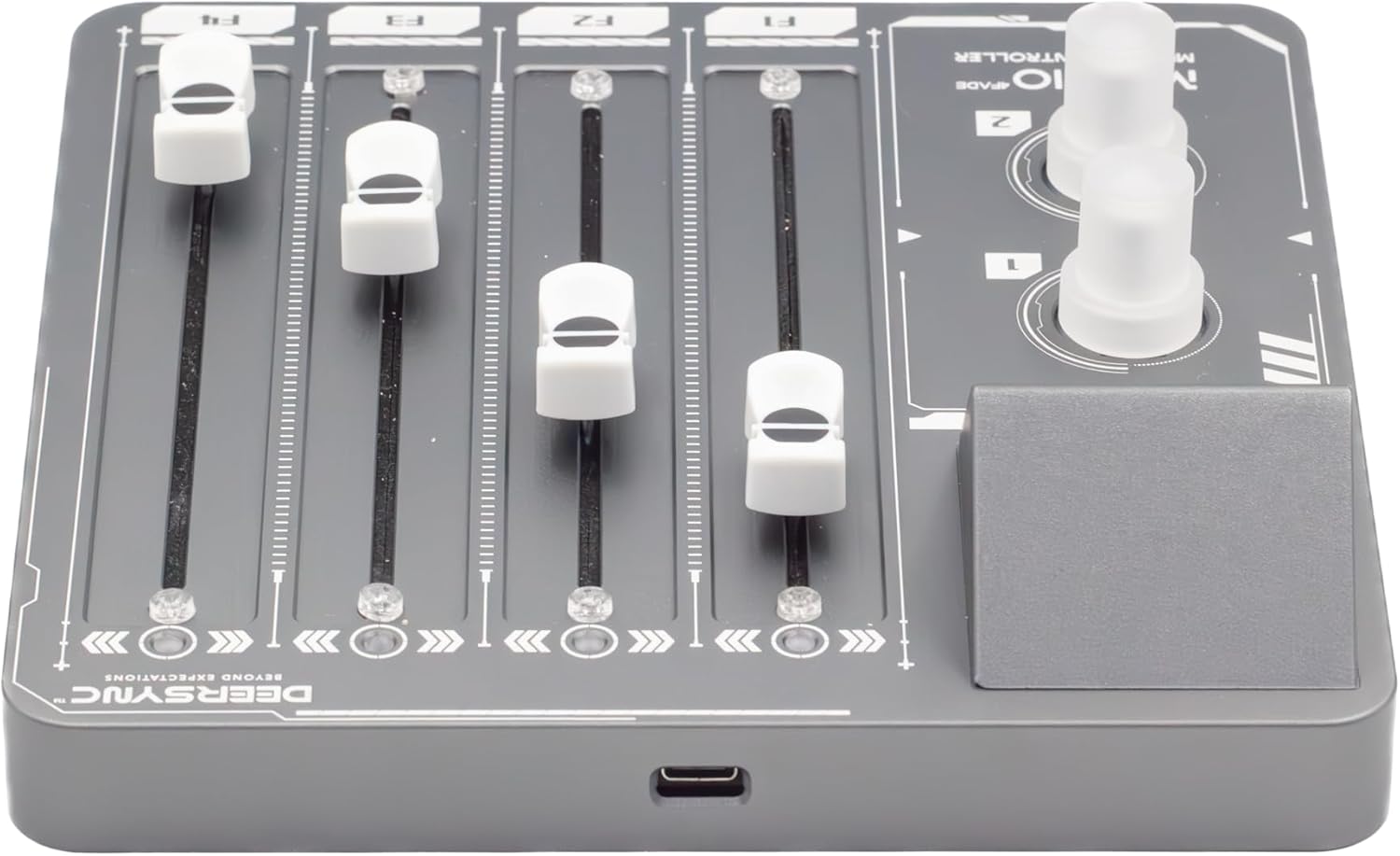 M-BRIO-4FADE 4 Faders MIDI CC Controller