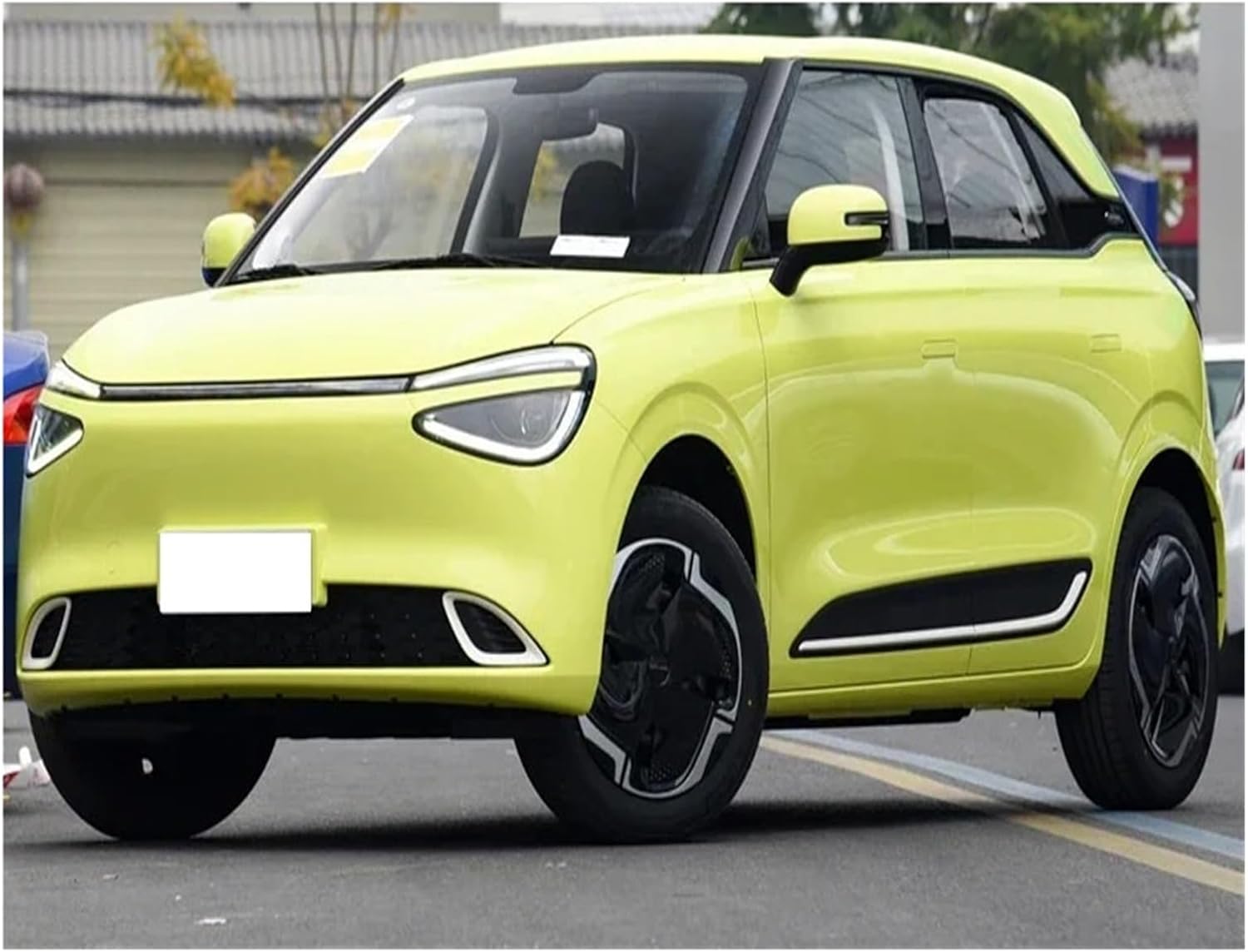 Compatible For Dongfeng Nammi 01 2024 2025 Car Fender Mud Flaps Splash Guard Front Wheel Mudguard Baking Paint Protect Mudflaps Accessories(Yellow)