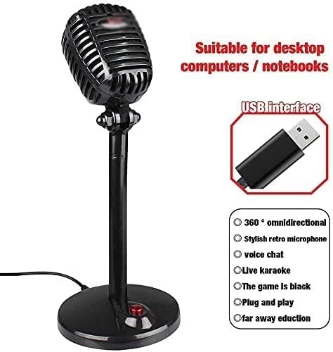USB Streaming Microphone Professional Recording PC Laptop USB Microphone for Streaming Recording Podcast Singing