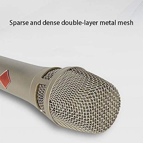 Microphone with On and Off Switch,Dynamic Handheld Mic Compatible Recording Condenser Microphone