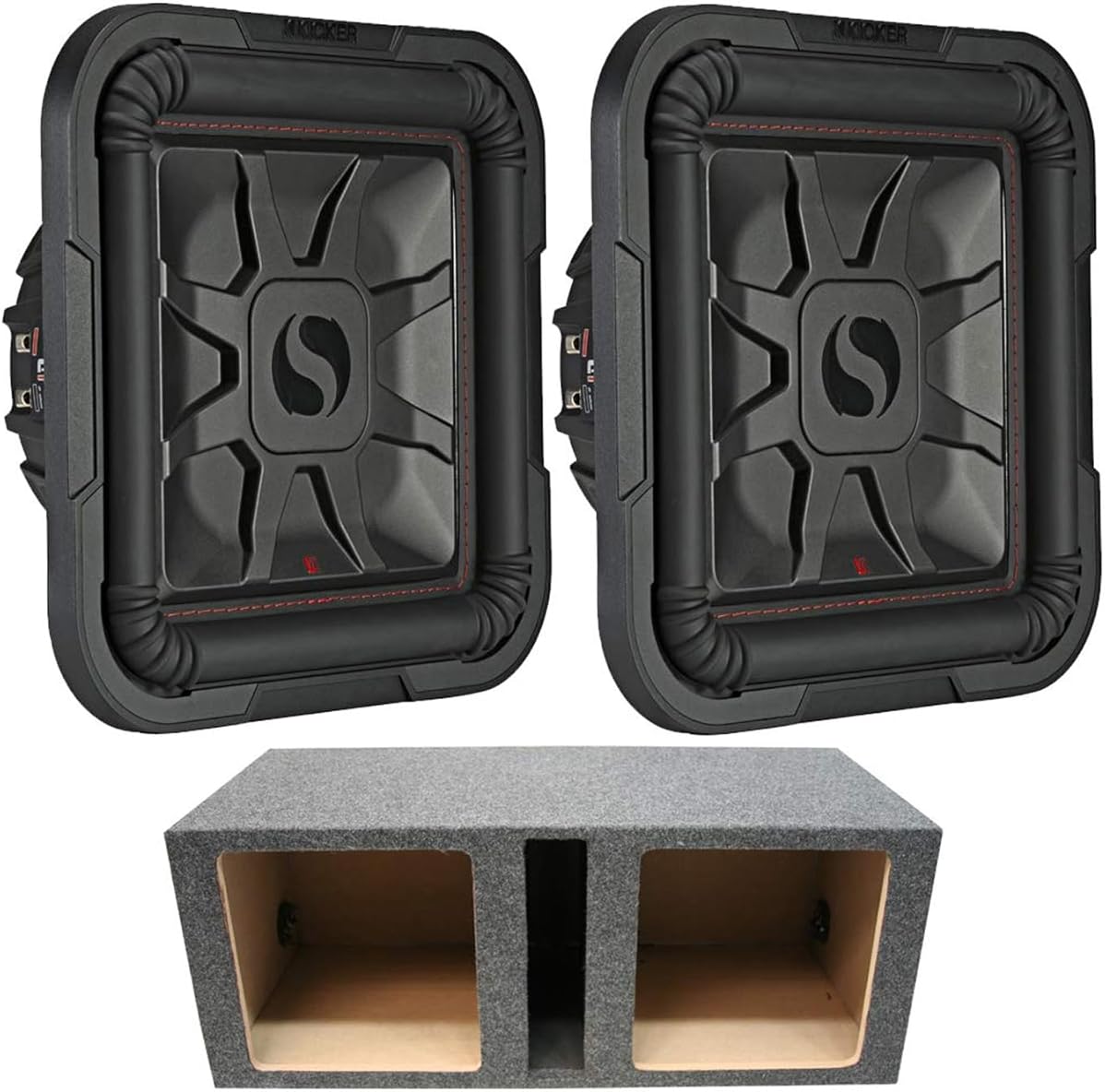 KICKER 46L7T104 Car Audio L7T Shallow Mount 10