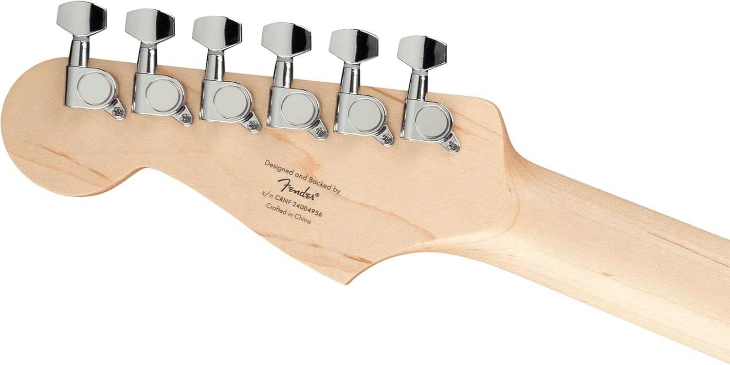 Fender Squier Stratocaster Electric Guitar - Surf Green Bundle with Gig Bag, Picks, and Austin Bazaar Instructional Video