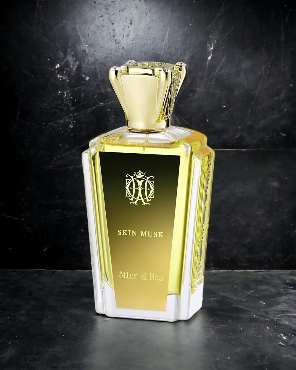SKIN MUSK Limited Edition Unisex Perfume | Powdery, Almond, Peach, Fragrance, with Musk, and Vanilla | 3.4 fl oz | Extrait Perfume