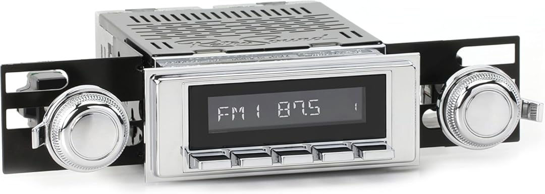 RetroRadio Compatible with 1970-72 Chevrolet Monte Carlo Features Include Bluetooth, AUX, AM/FM LAC-M1-120-03-73C1