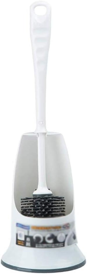Toilet Brush and Bracket, Toilet Cleaning Brush Kit, Sanitary Cleaning Tool Two Way Brush Strong Cleaning