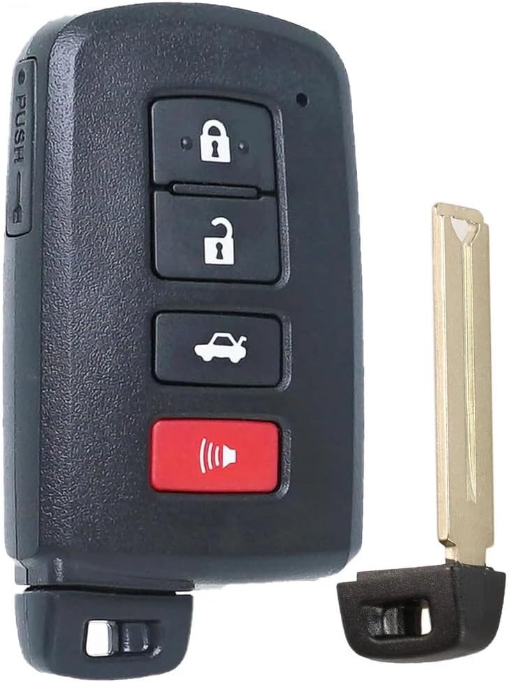 4 Button Remote Keyless Entry Replacement for Toyota 2012 - 2020 Smart Key G Board FCC ID: HYQ14FBA / IC: 1551A-14FBA / PN: 0020 89904-06140 Hight Quality!