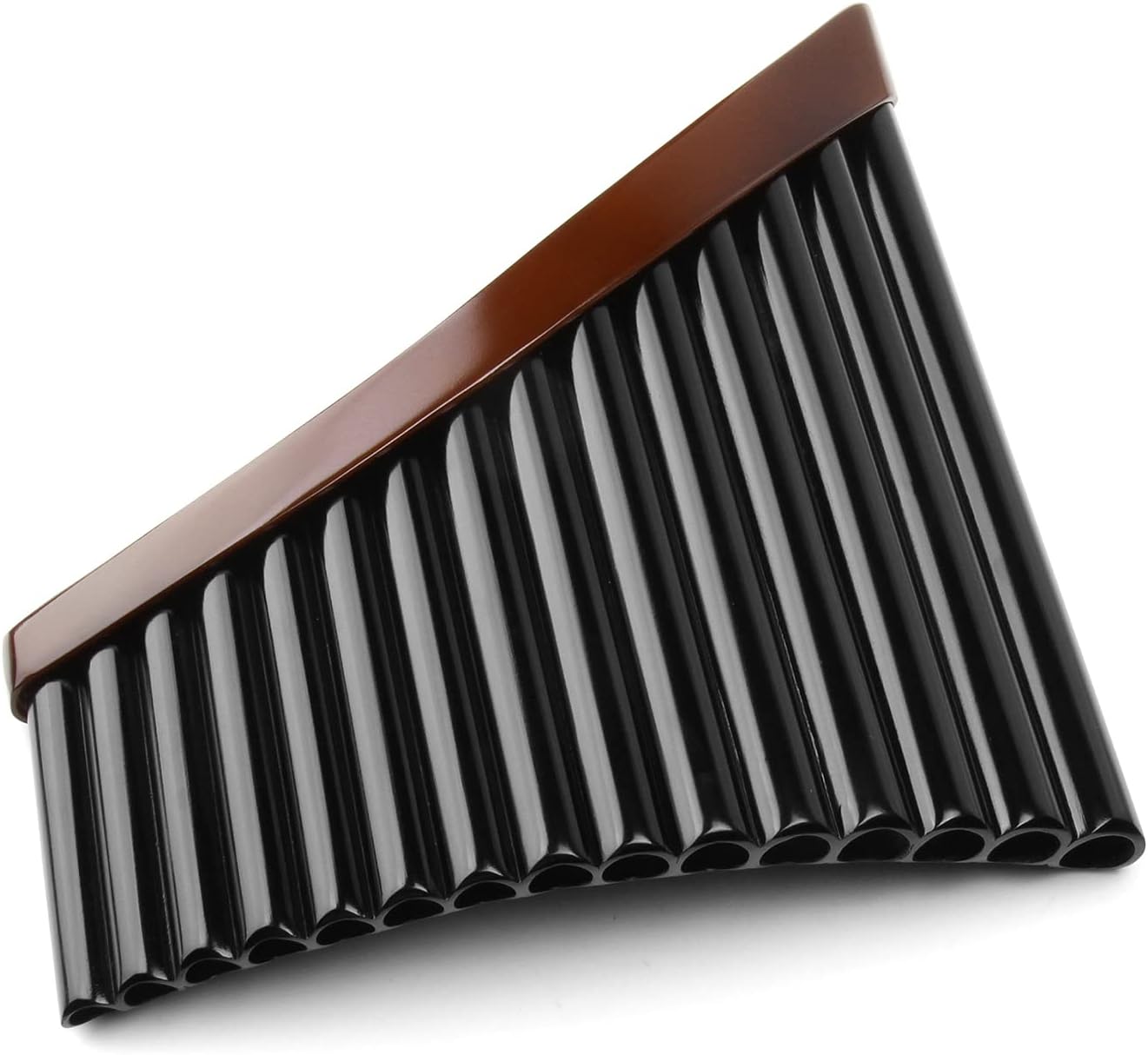 15 Pipes Pan Flute G Key Pan Pipes Woodwind Instrument Traditional Musical Instrument Bamboo Pan flute (Right Hand)