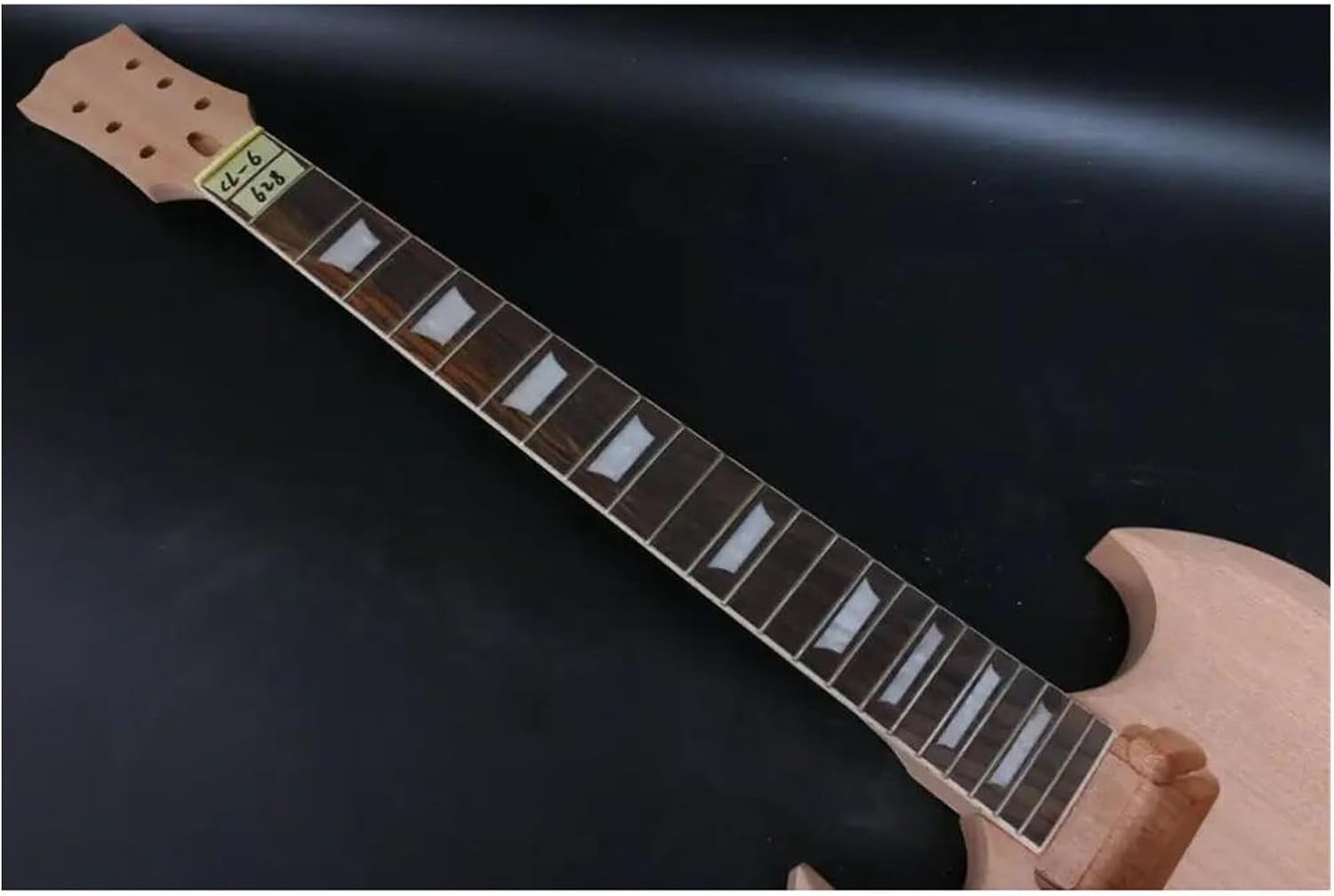 Guitar Body Guitar Replacement Parts 1set Guitar Kit Guitar Body Neck 22 Fret SG Style Guitar Rosewood Fretboard