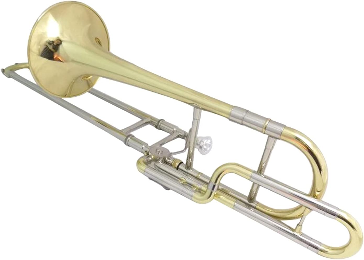 Standard Trombone EB Children Trombone with Case Mouthpiece Alto Trombones Musical Instruments Yellow Brass Trombon Lacquer Valve Trombone