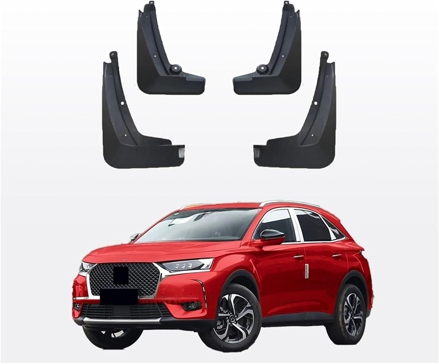 Mudflaps Splash Guards Mudguards Mud Flaps Fender Car Accessories Compatible for Changan DS7 2018 2019 2020 2021 2022