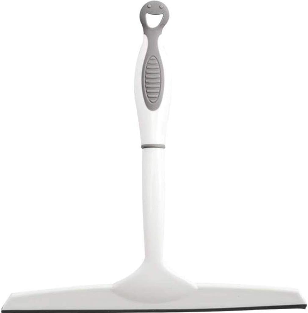 Window Scraper，Rubber Squeegees Glass Wiper Streak Free Handheld Squeegee Cleaner Silicone Blade Hanging Hole